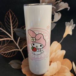 Sanrio My Melody Skinny Tumbler (new)