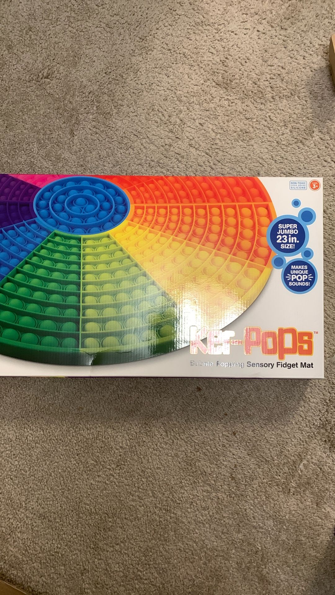 Let-Pops Bubble Popping Sensory Fidget Mat