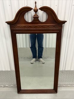 Pulaski Furniture Wooden Wall Beveled Mirror 49.5” H x 26.5” W