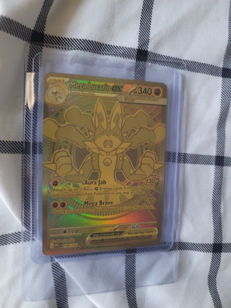 Mega Lucario EX #188 Mega Evolutions