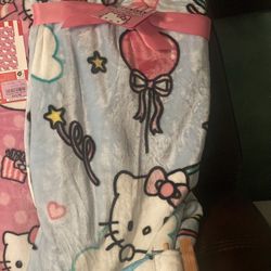 Hello Kitty Balloon Blanket 