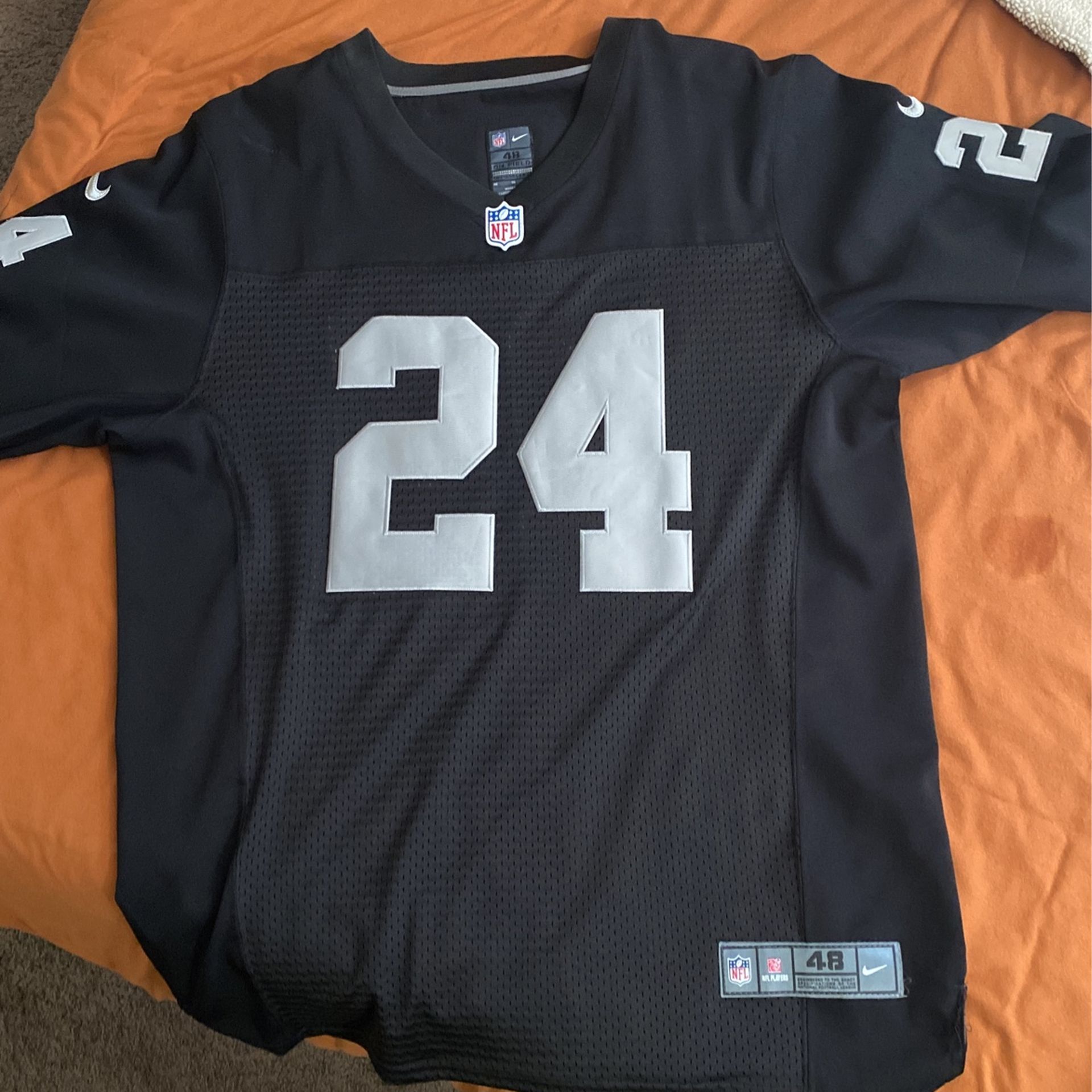 Nike On Field Charles Woodson Jersey Size48