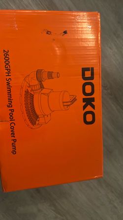 DOKO 2600GPH Swimming Pool Cover Pump
