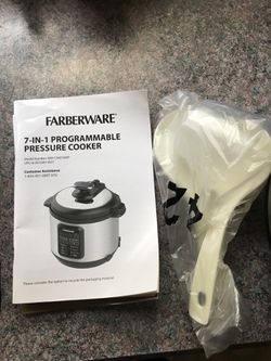Farberware 6-qt, 7-in-1 Pressure Cooker for Sale in Gresham, OR - OfferUp