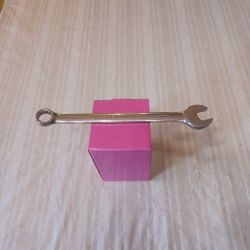 CRAFTSMAN   18MM  CHROME  POLISH   OPEN END  COMBO WRENCH 