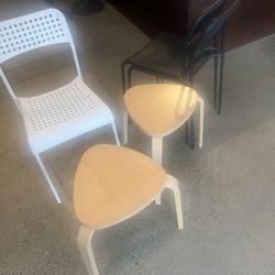 IKEA Chairs And Stools 