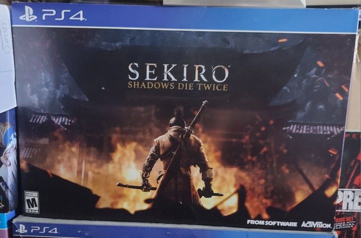 Sekiro Shadows Die Twice Collector's Edition Brand New (Rare Hard To Find)