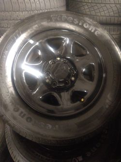 18" Intersector Rims Center Caps Tires