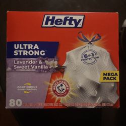 Hefty trash bags 10$$