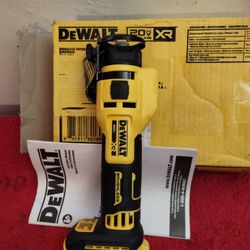 XR 20 Volt Dwalt Brushless ROTARY Cut-out TOOL ONLY $135