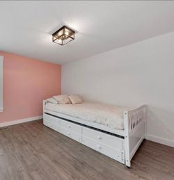 Trundle bed.