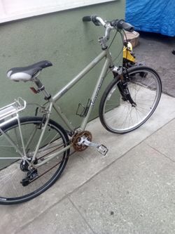 NOVERA CORSA LARGE ALUMINUM HYBRID 21 SPD BIKE RIDES GREAT 💯
