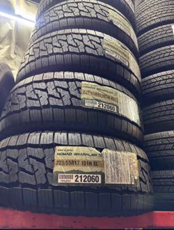 New Nitto 225/55R17 Tires