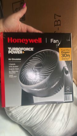 Honeywell turbo, force power air circulator