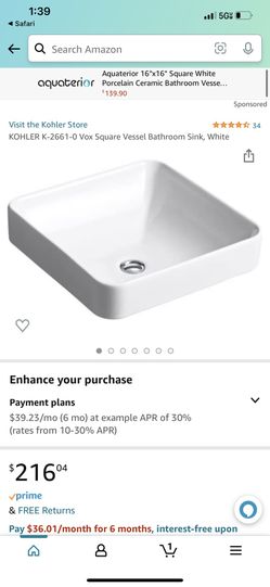 Kohler 2661-0 Sink 150$ a Piece Or All 4 For 500$