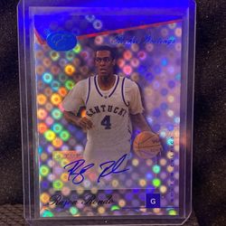 2006 Topps Bowman Elevation  Rajon Rondo RC Auto