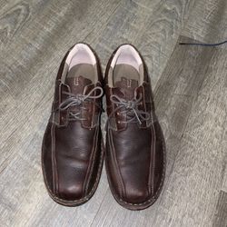 Clark Men’s Brown Dress Shoes Size 9.5
