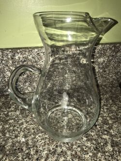 Princess house pitcher