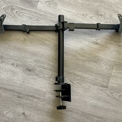Dual Monitor Desk Mount, Adjustable Dual Monitor Arm Up To 32in