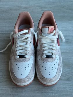 Nike Air Force 1 ‘07 Lv8 Low Canyon Rust Snakeskin Hf2898-100 Men’s