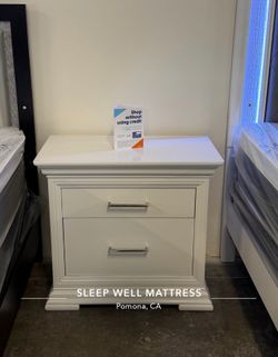 Nightstand solid wood