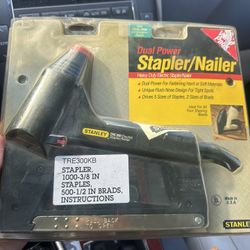 Stanley Heavy Duty Electric Stapler/nailer New 