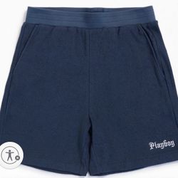 Playboy Shorts, Blue