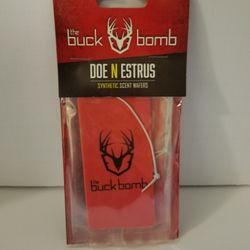 Buck Bomb Scent Wafers for Hunting - 3pk - Unopened

