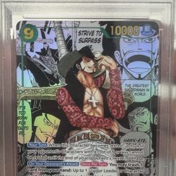 One Piece PSA 10 Dracule Mihawk Manga 