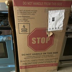 Box Combo Single Wall Oven And Microwave Convection GE PROFILE W 27