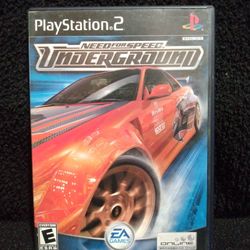 Need For Speed Underground PS2