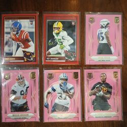 Football Rookies Paralllels Bases 
