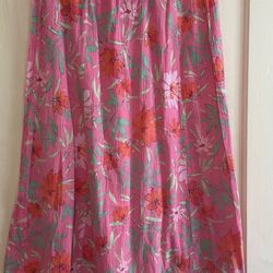 Appleseed’s  women’s floral midi skirt Medium petite