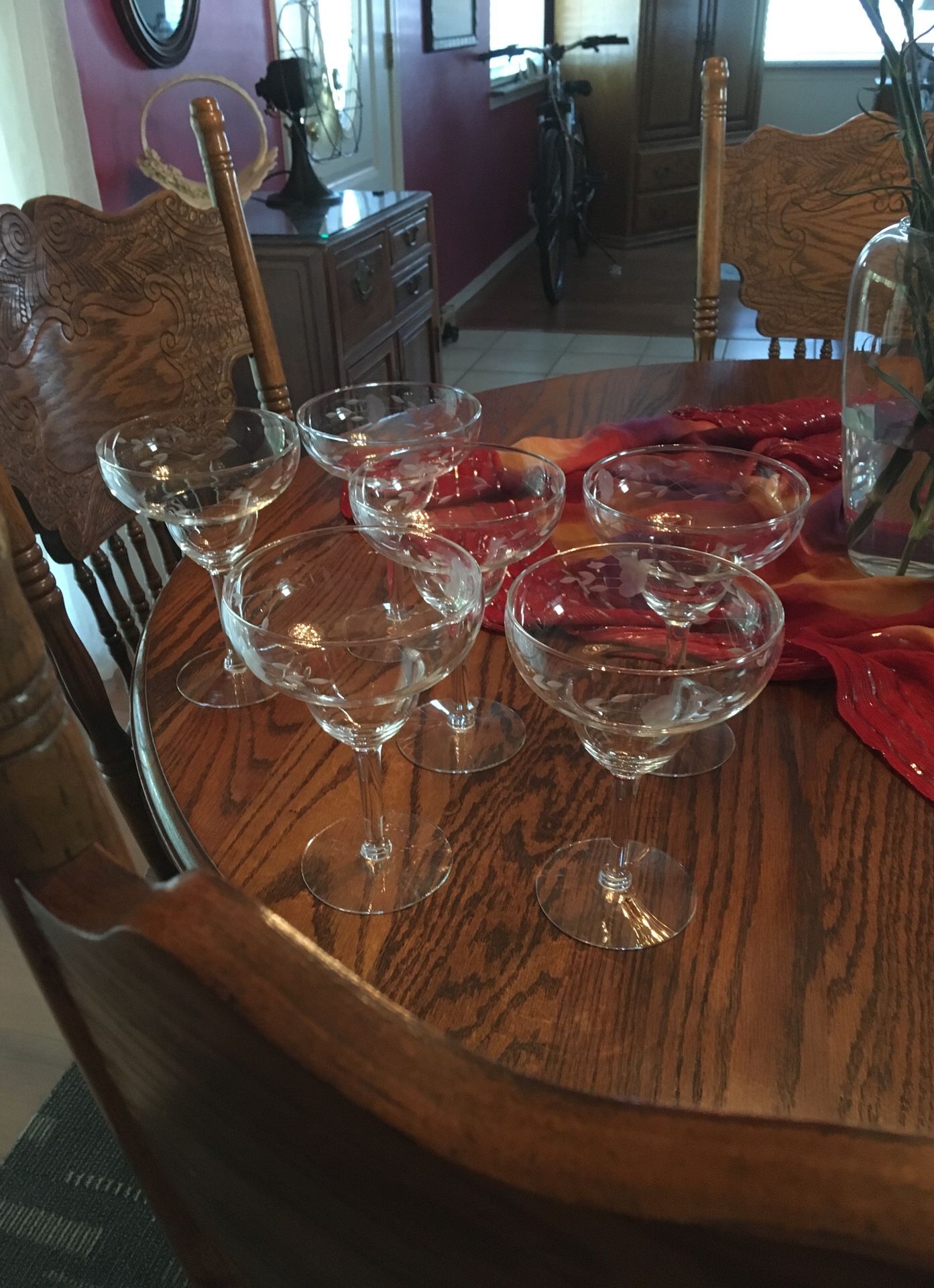 Princess house margarita glasses
