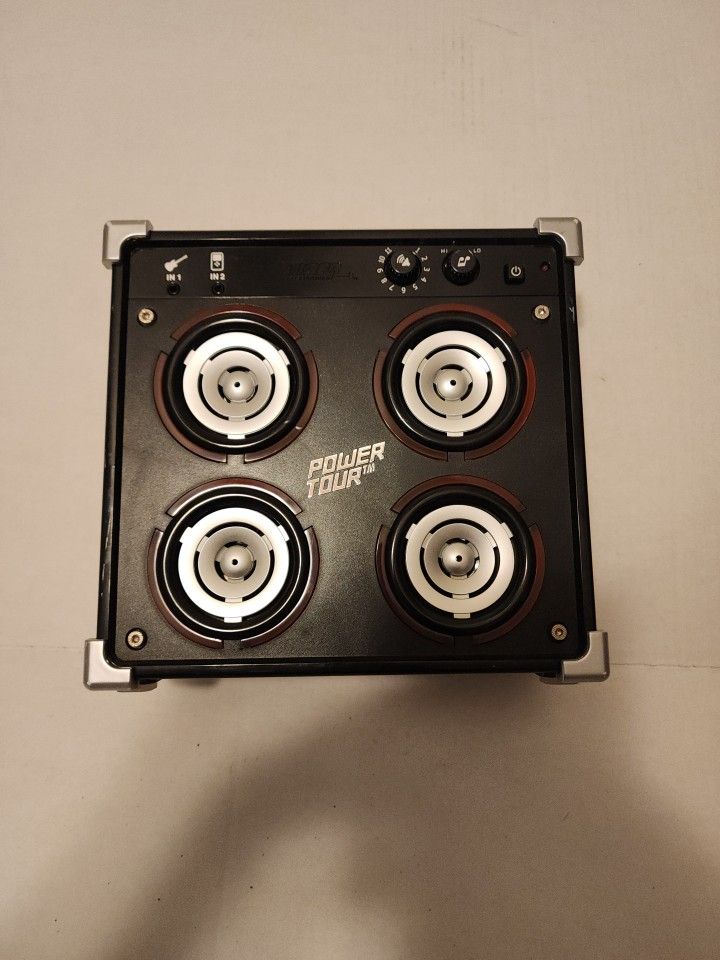 TIGER ELECTRONICS POWER TOUR AMP. Use 4 C Batteries.