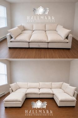 New 6-Piece Kova Style Cloud Sectional Couches