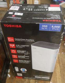 TOSHIBA 8000 BTU AIR CONDITIONER NEW 101(contact info removed) 887862-1