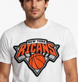 New York Ricans Basketball Graphic T-Shirt