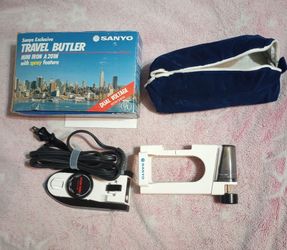 Travel Iron Sanyo with Bag