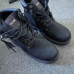 (New)Team Steel Toe Work Boots 