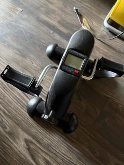 Portable Mini Pedal Exerciser / Under-Desk Bike with Digital Display