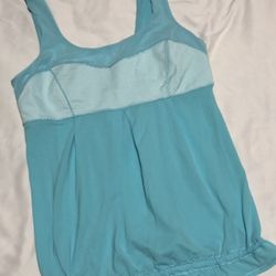 Lululemon Teal Tank Top Size (8)