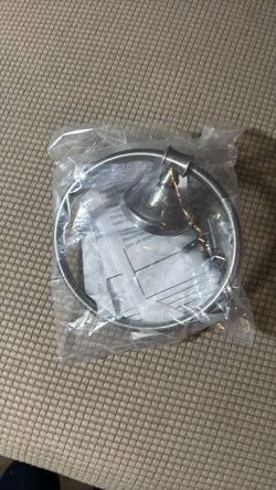 Brushed Nickel Towel Ring Bathroom Accessory