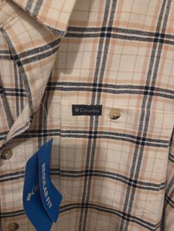 Columbia Regular Fit Plaid Button-Up Shirt