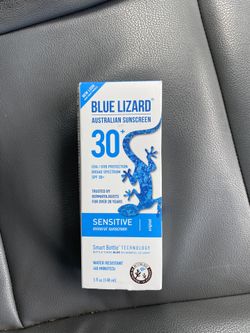 Brand New Blue Lizard Sunscreen