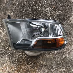 Dodge Headlights 2009-16 Driver Side Right