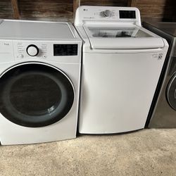 Set Washer And Dryer LG
