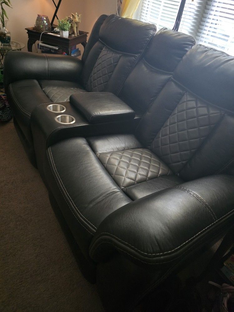 Leather Sofa