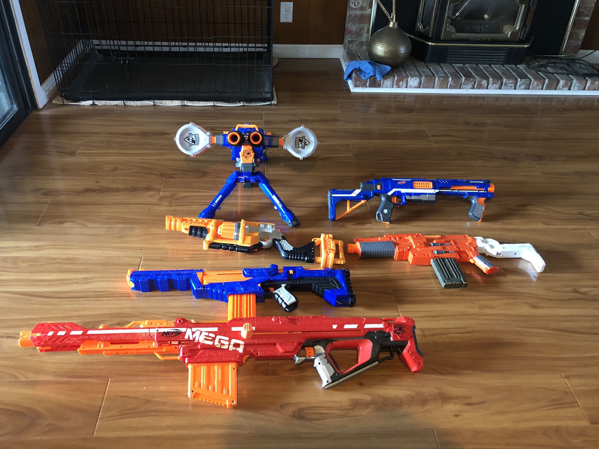 All this nurf guns for 160