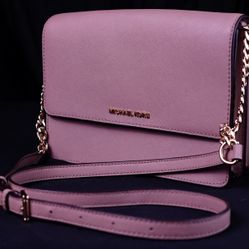 Michael Kors Pink Crossbody Handbag Like New!